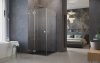 Radaway Essenza Pro Brushed Nickel Kdd kabina 90x80cm szczotkowany nikiel 10096090-91-01L/10096080-91-01R